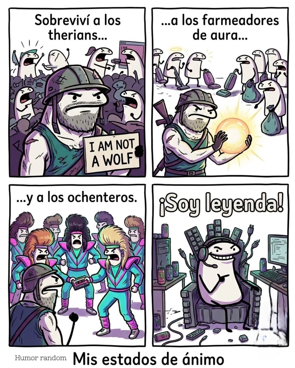 Brujo_Belico's tweet photo. Soy leyenda 🤣💦 https://t.co/227COoSff0