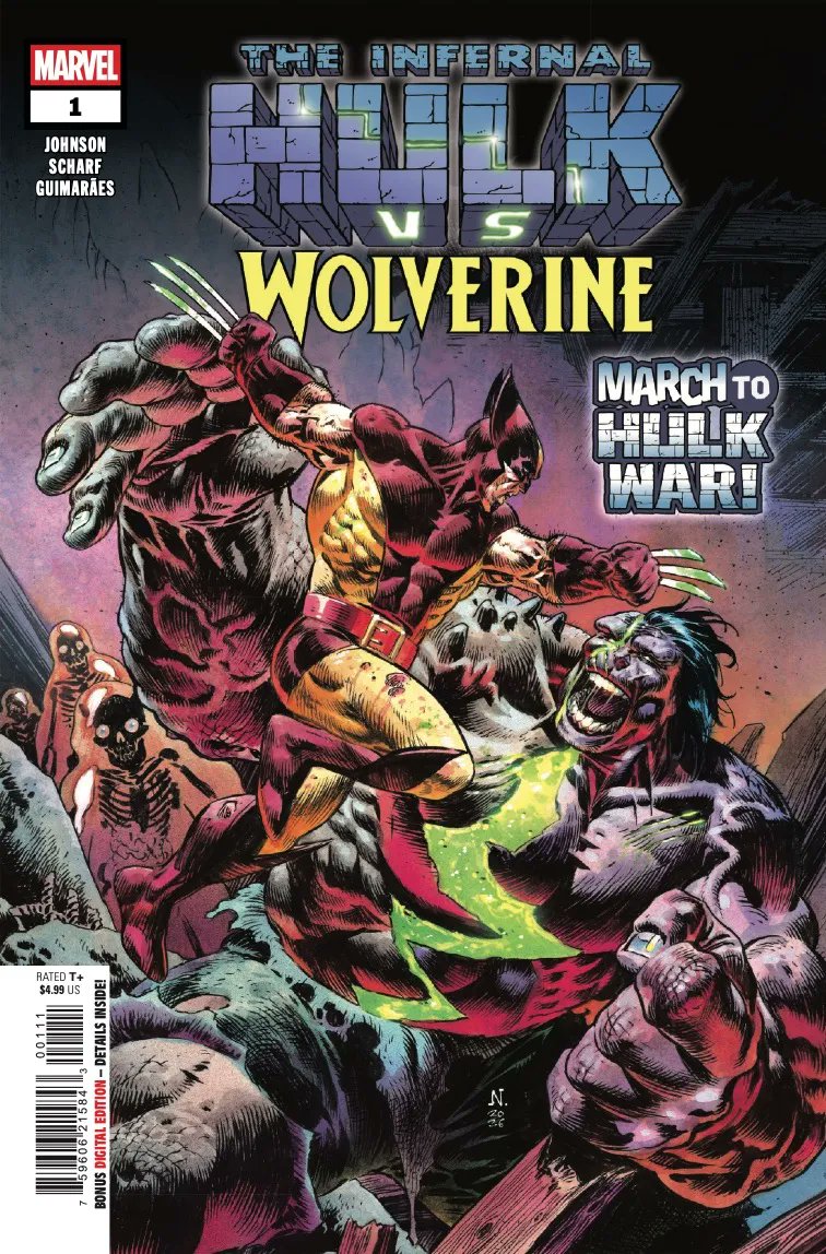 iREUS_SA's tweet photo. INFERNAL HULK VS. WOLVERINE #1 PREVIEW!!: https://t.co/JcTqDdnxTC