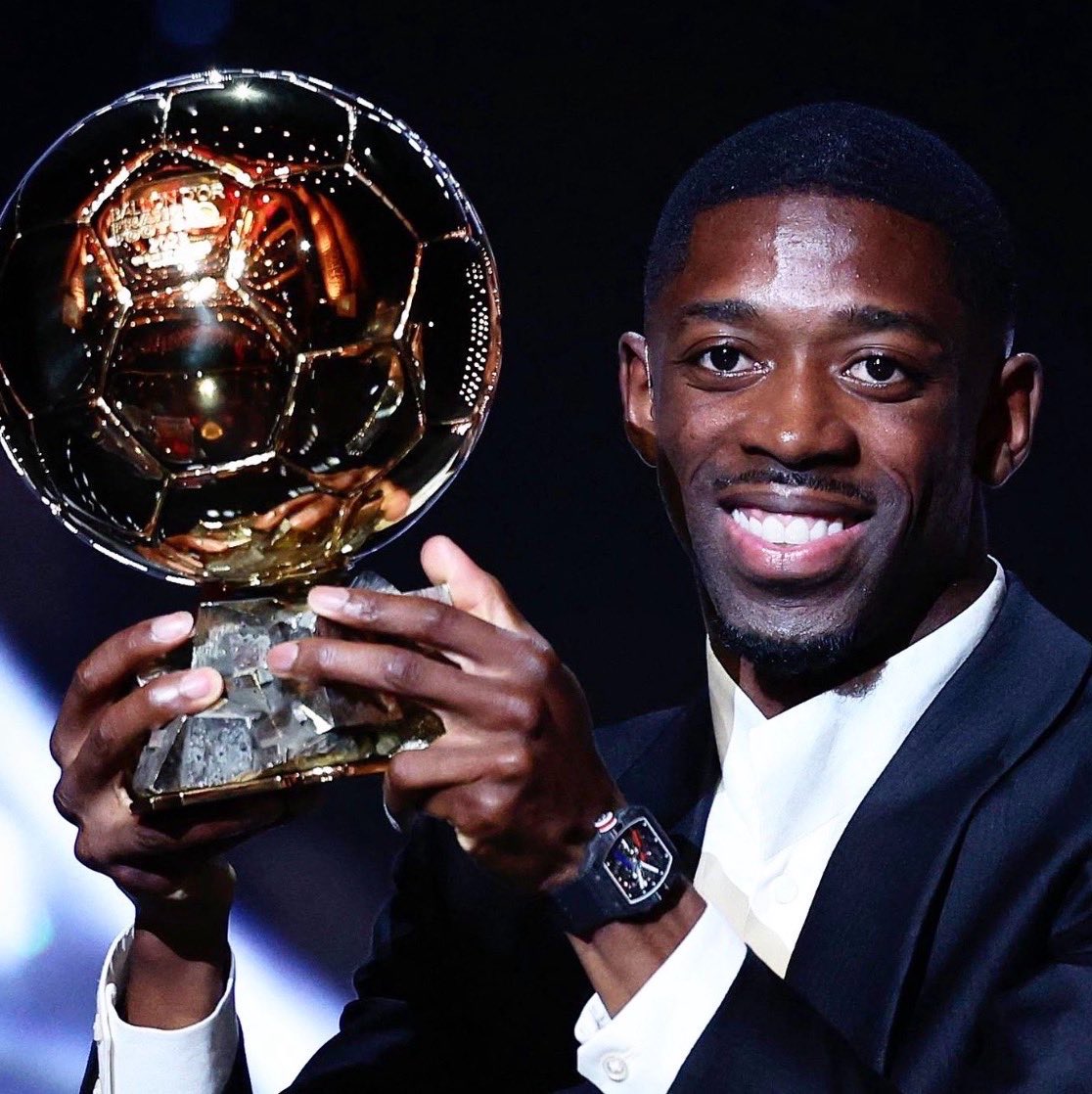 FabrizioRomano's tweet photo. 🔴🔵 Ousmane Dembélé: “Kvaratskhelia is the best player in the world, I’d be happy for
him to be the Ballon d’Or”.

“In my view, he deserves this”. https://t.co/JoStrKuAQ2
