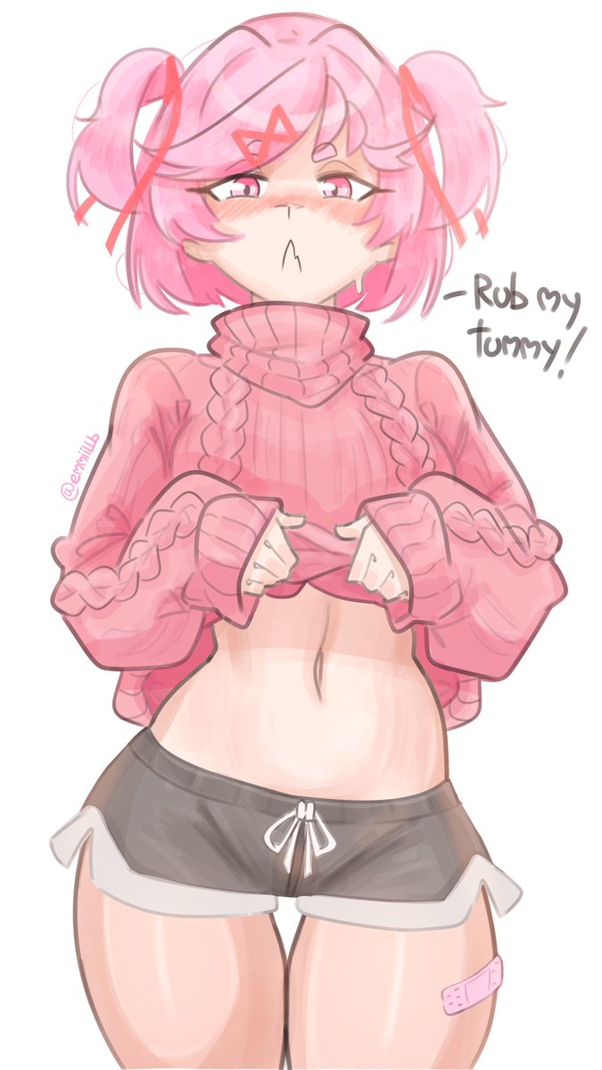 emiillbpink's tweet photo. Wanted to share the Natsuki's tummy again https://t.co/BRJ7gaZkbx