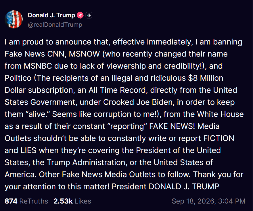 The_Real_ITDUDE's tweet photo. And here it is. Freedom of speech, THE 1ST Amendment finally died in America. https://t.co/Y8j2nmcPfB