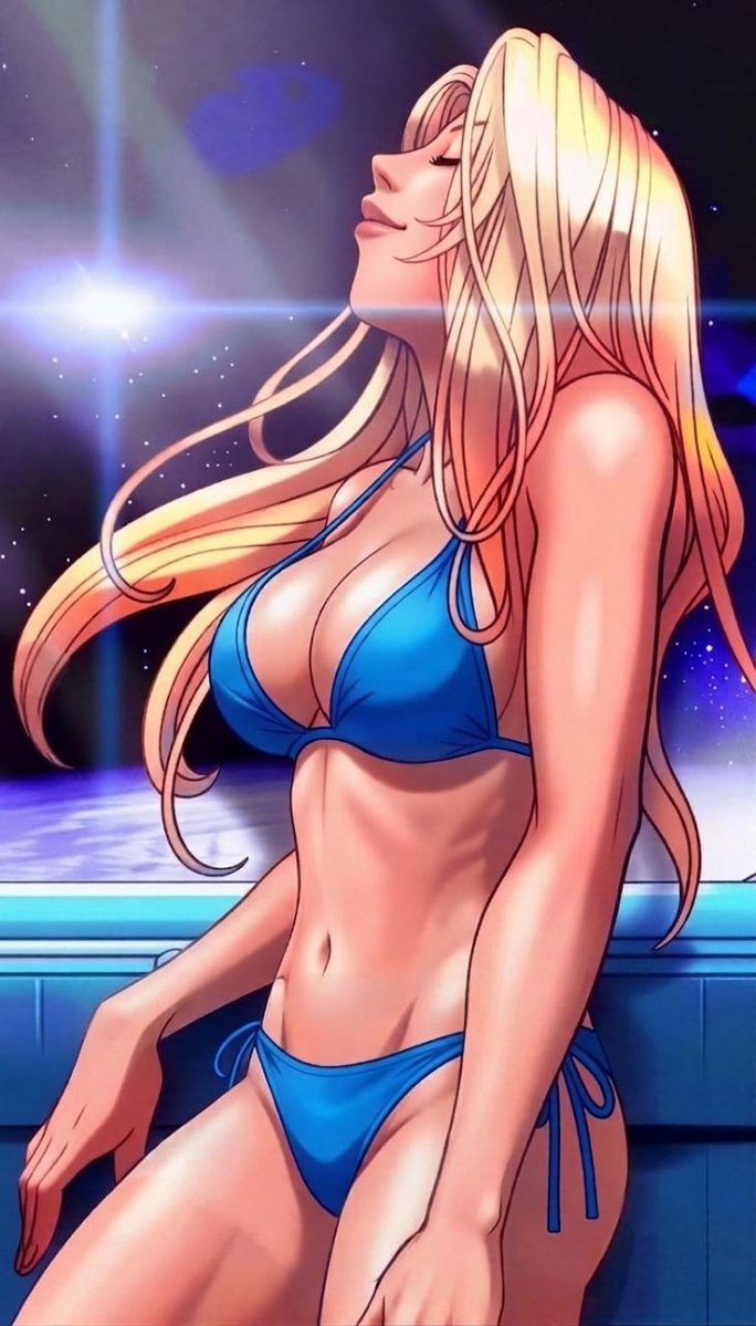 PinkPeachSS's tweet photo. Good afternoon followers~ 💙⚡️🩵
#SamusAran #MetroidFusion #Nintendo https://t.co/F6zBYMLkAY