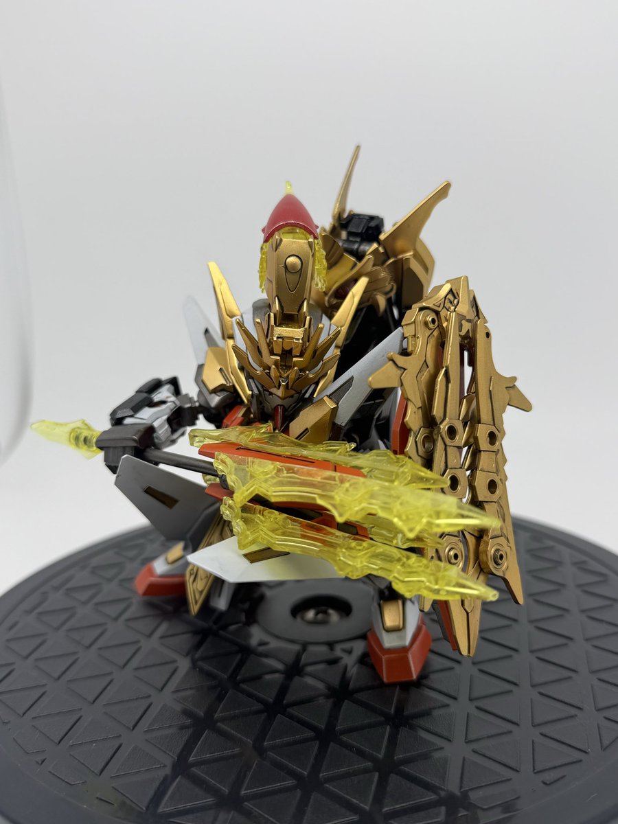 Alp00161702's tweet photo. 凌統ガンダムキュリオス完成圖，よろしくお願いします😁😁

#凌統ガンダムキュリオス
#ガンダムキュリオス
#ガンプラ
#ガンプラ好きと繋がりたい
#ガンプラ素組み
#SDガンダム
#三国創傑伝
#SDCS https://t.co/t2pVtmeAuy