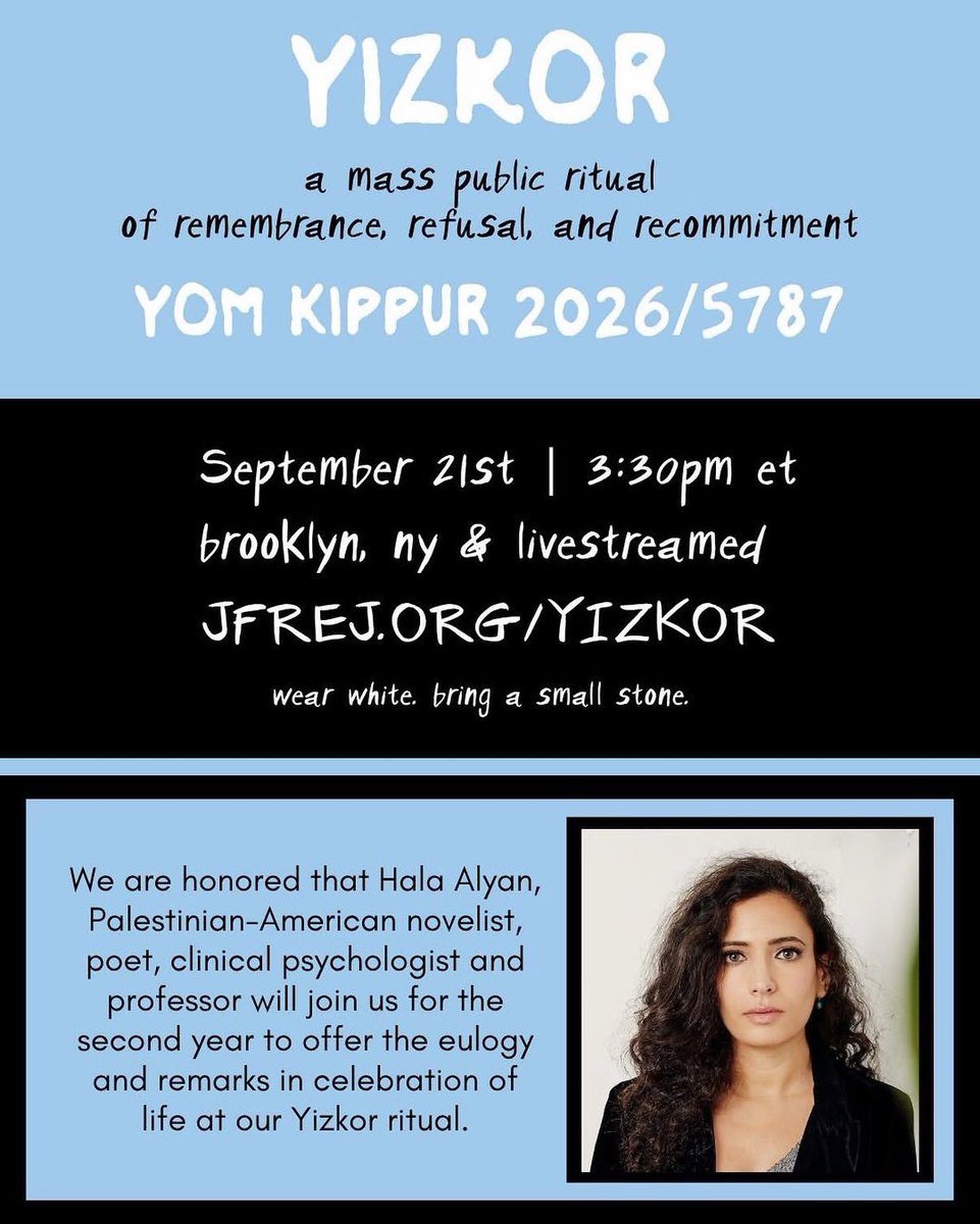 daniela__127's tweet photo. JFREJ desecrates and mocks Jewish ritual, holding its third annual public Yizkor service on Yom Kippur, Judaism’s most holy day. 

Quick question - does this “Jewish” service, put on by a “Jewish” group, feature any actual Jews? Doesn’t look like it. https://t.co/MM03ewZ7UX