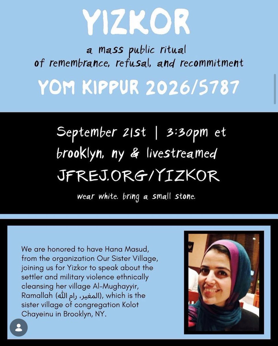 daniela__127's tweet photo. JFREJ desecrates and mocks Jewish ritual, holding its third annual public Yizkor service on Yom Kippur, Judaism’s most holy day. 

Quick question - does this “Jewish” service, put on by a “Jewish” group, feature any actual Jews? Doesn’t look like it. https://t.co/MM03ewZ7UX