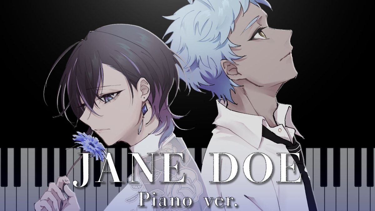 sinkai_project's tweet photo. 【JANE DOE cover（Piano ver.）】
 葵月久遠 × 嘘月 from 深海project

＿＿＿＿＿赤い足跡を辿って

▼フルver.
https://t.co/wbNvRGSvrZ

#深海集音 #歌ってみた https://t.co/2EQA5E5rk9
