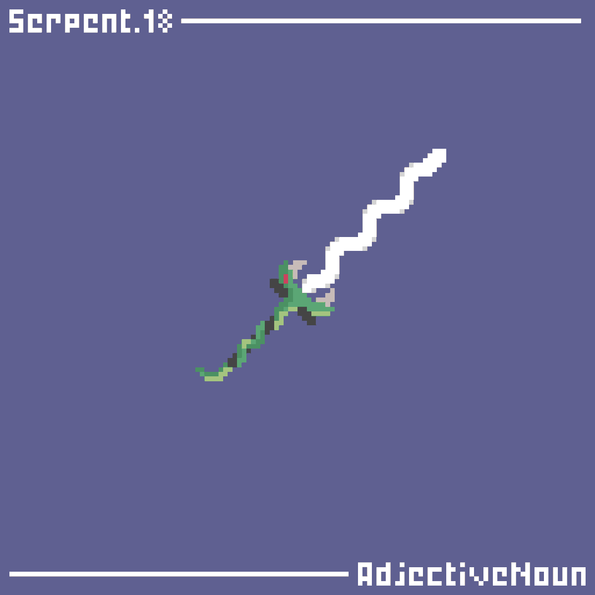 _AdjectiveNoun's tweet photo. Day 18 of #swordtember! - Serpent
#swordtember2026 https://t.co/8IoDtT7C20