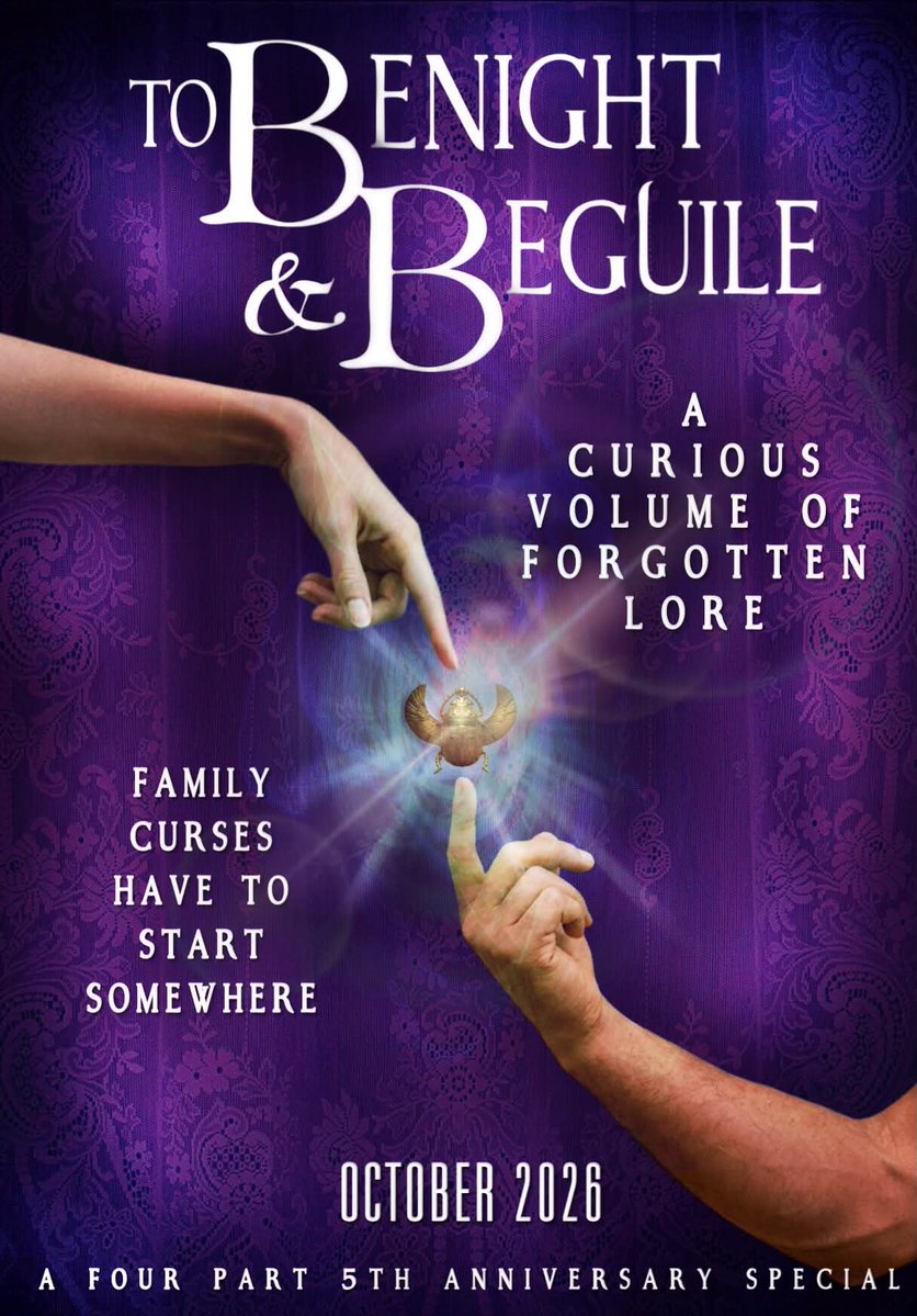 BenightBeguile's tweet photo. FAMILY CURSES HAVE TO START SOMEWHERE.
Every Monday in October you'll be transported to London 1898 to discover how Evie & Sebastian 1st met and learn what started a family curse that haunts the Lords even now.
#ComingSoon
#Benight #FifthAnniversary #GOTHICFiction
#SoapOpera https://t.co/46H4MjRJHk