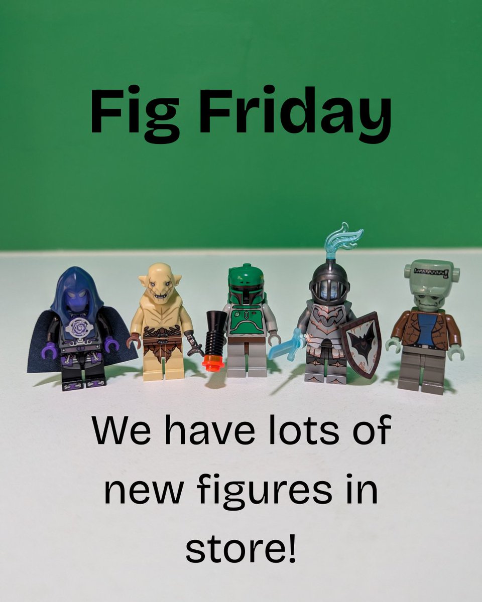 JCBrickEmporium's tweet photo. Fig Friday -
We've just added over 200 new minifigures to the store, enough that we had to expand our minifig case! Come see what cool new figures we have!
#florenceaz #pinalcounty #minifigures #minifigs #legocommunity #LEGO https://t.co/B3TZBnhZj6