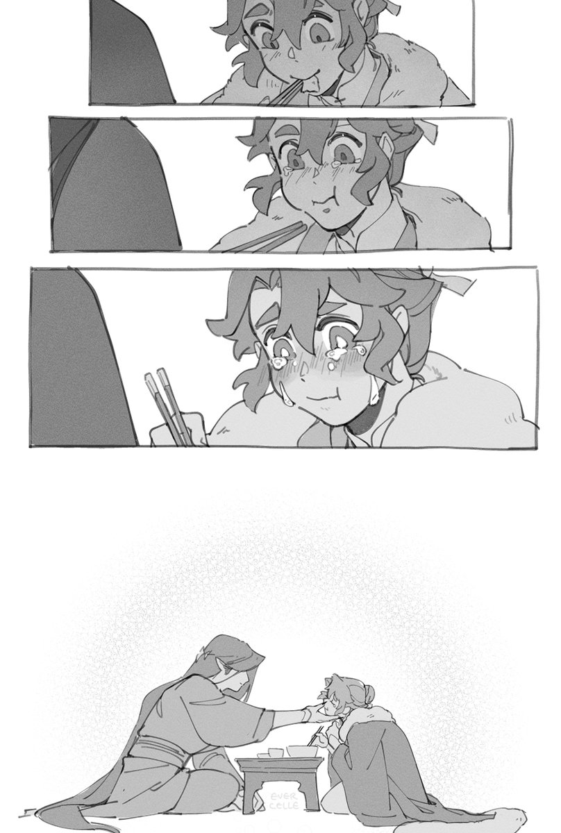 lolevercelle's tweet photo. three bowls of noodles: "...i just didn't realize how much." #moshang https://t.co/TjvMJIgCiq
