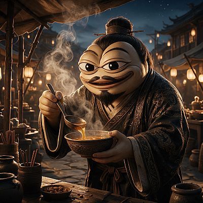 Djefefcoin's tweet photo. Would you trust a random guy with soup to end a war? Master Broth did it. 🍲🕊️

#Memecoin #Token $DJEFEF #Solana #Web3 #CryptoTwitter https://t.co/IICcFGittL