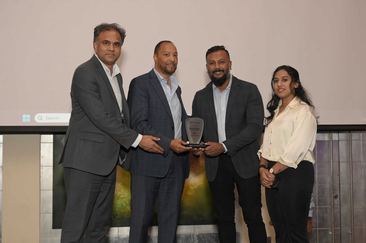 cimtrak's tweet photo. A great evening in Dubai at the @RasInfotech Meet & Greet Gala Dinner and Reseller Award Ceremony.

Thank you to RAS Infotech, our distributor across the region, for the partnership and the ongoing support that makes our work in the Middle East possible. It was a pleasure to celebrate the night with you.

Congratulations to the #CimTrak partners recognized this year:

Green Method, Best Partner 2026
Unicorp Technologies, Best Partner 2026
Visnet, Emerging Partner 2026

These awards reflect a real commitment to helping customers keep their critical systems secure, and we're grateful to have partners like you in the region.

#GISEC2026 #Cybersecurity #InfoSec #SystemIntegrityAssurance