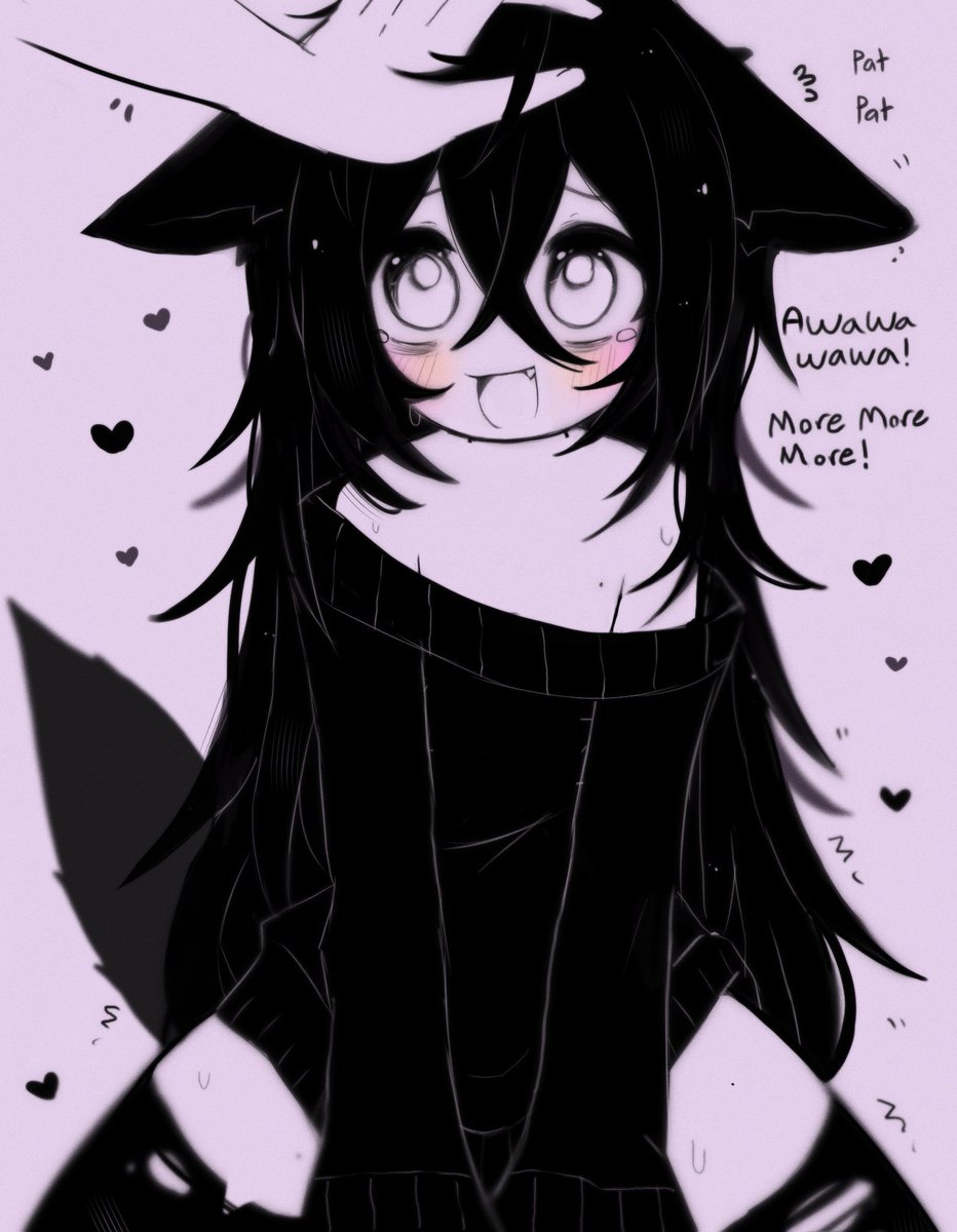Waffuccino's tweet photo. Pats makes everything better 🖤🐾 https://t.co/9a1k5H4N3n