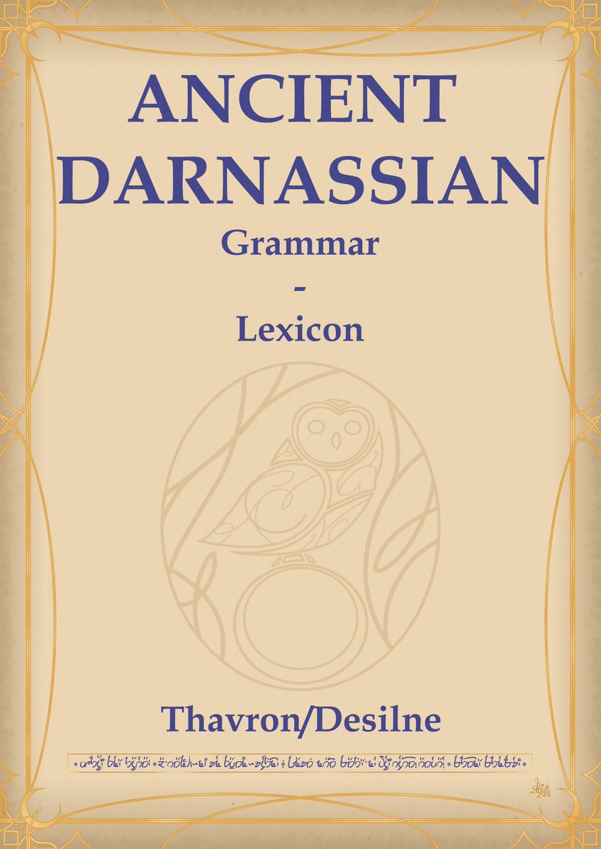 DesilneHB's tweet photo. 1/3
I’m proud to finally be able to show off a fanmade passion project I’ve been working on for quite a while. I’ve been fascinated by languages most of my life, especially conlangs (I blame LOTR), so I decided to try my hand at making one myself. #Warcraft https://t.co/6N6YSRdqcv
