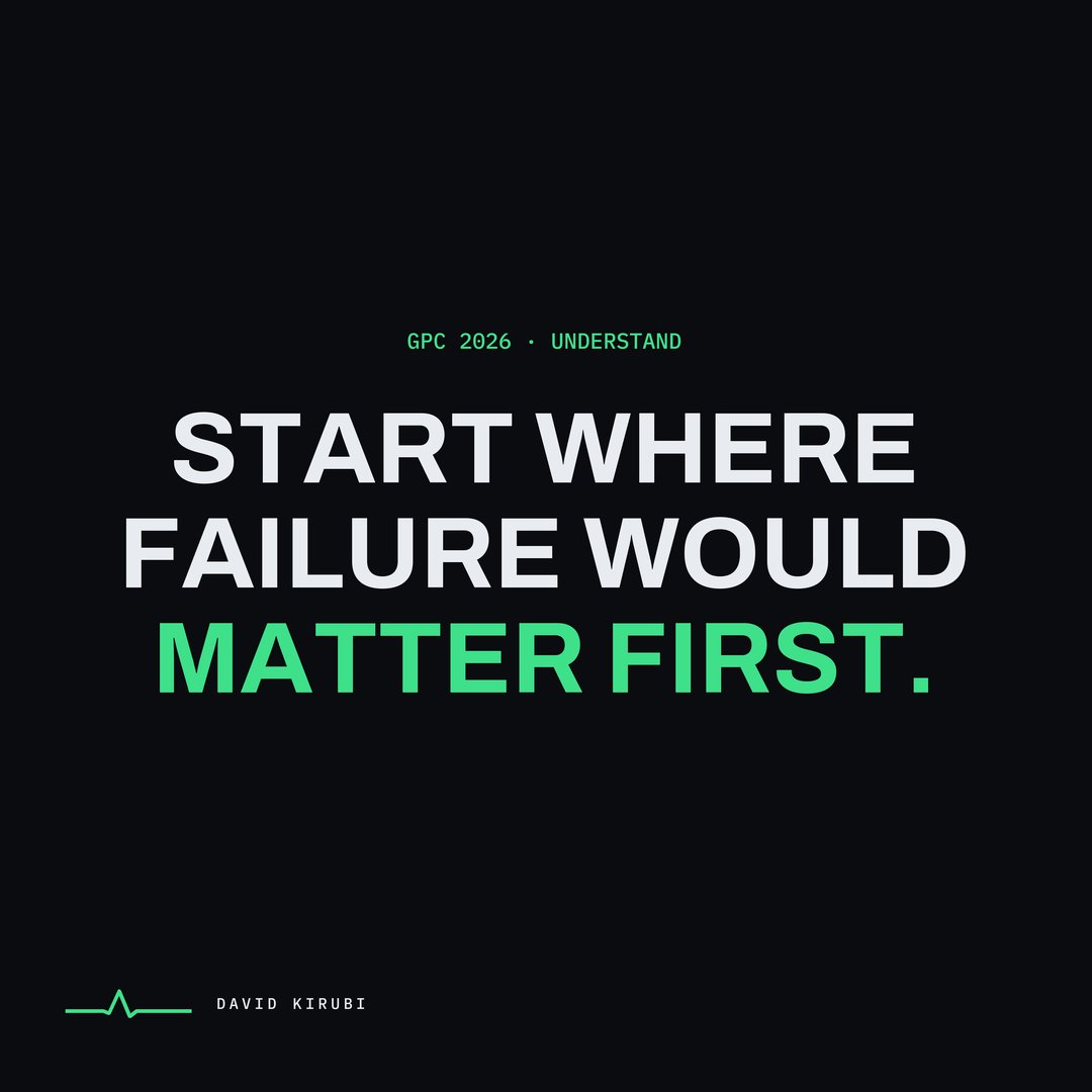 KirubiD's tweet photo. Start where failure would matter first.

Follow the road to GPC 2026 · October 27 · Hurst, Texas.

#QualifiedCapacity #DefenseIndustrialBase https://t.co/Xjr7hYTiS0