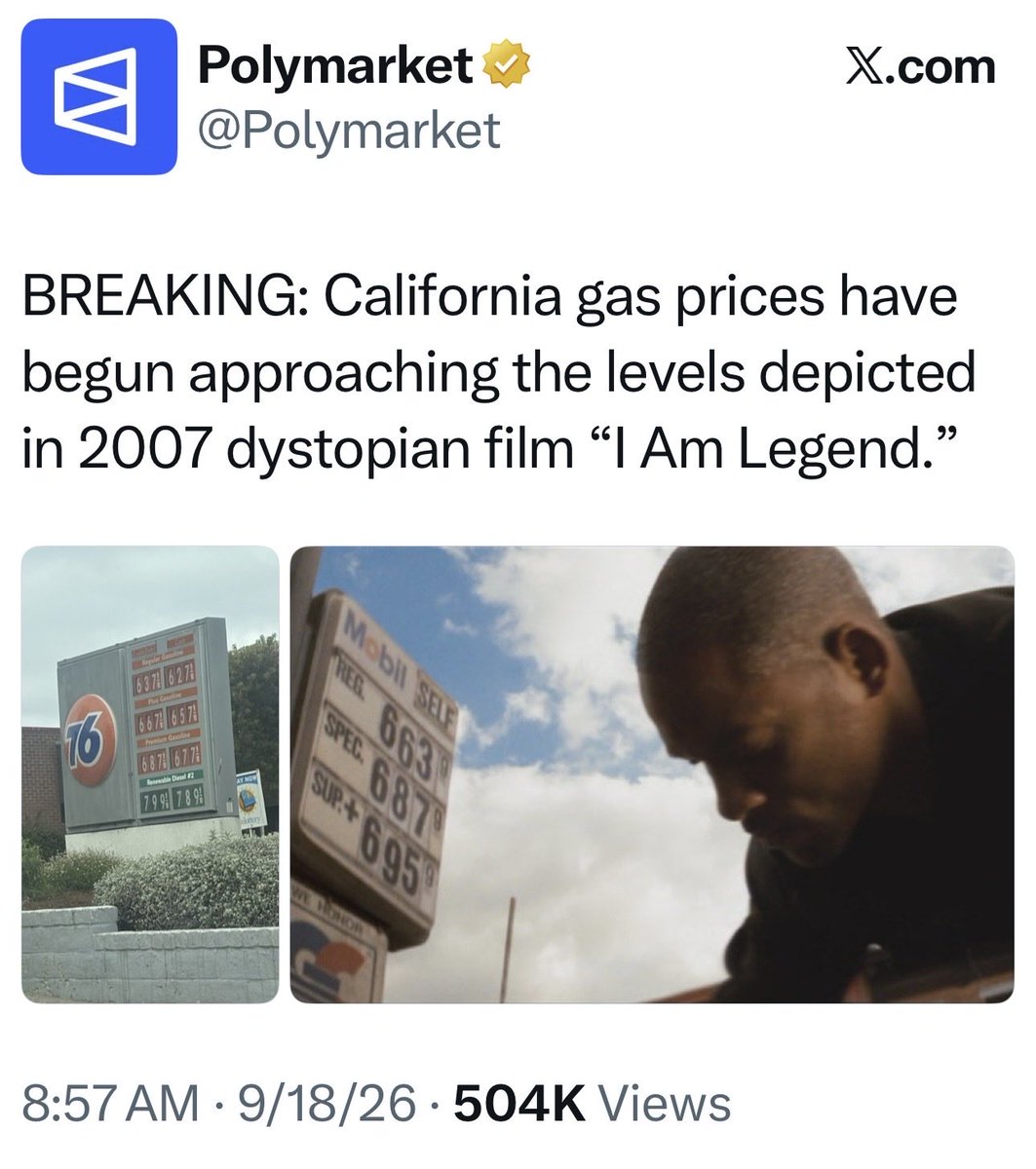 TiffMoodNukes's tweet photo. It’s happening. I just paid $144 to fill up my tank in Cali. And no, we’re not moving so save your “you need to leave California” speech 

This is our home. Our family is here. Our mortgage is here. We didn’t write the cap-and-trade, the LCFS, or the automatic tax hike. I’m not staying quiet. I’m not paying $6.50 a gallon without saying exactly who did this