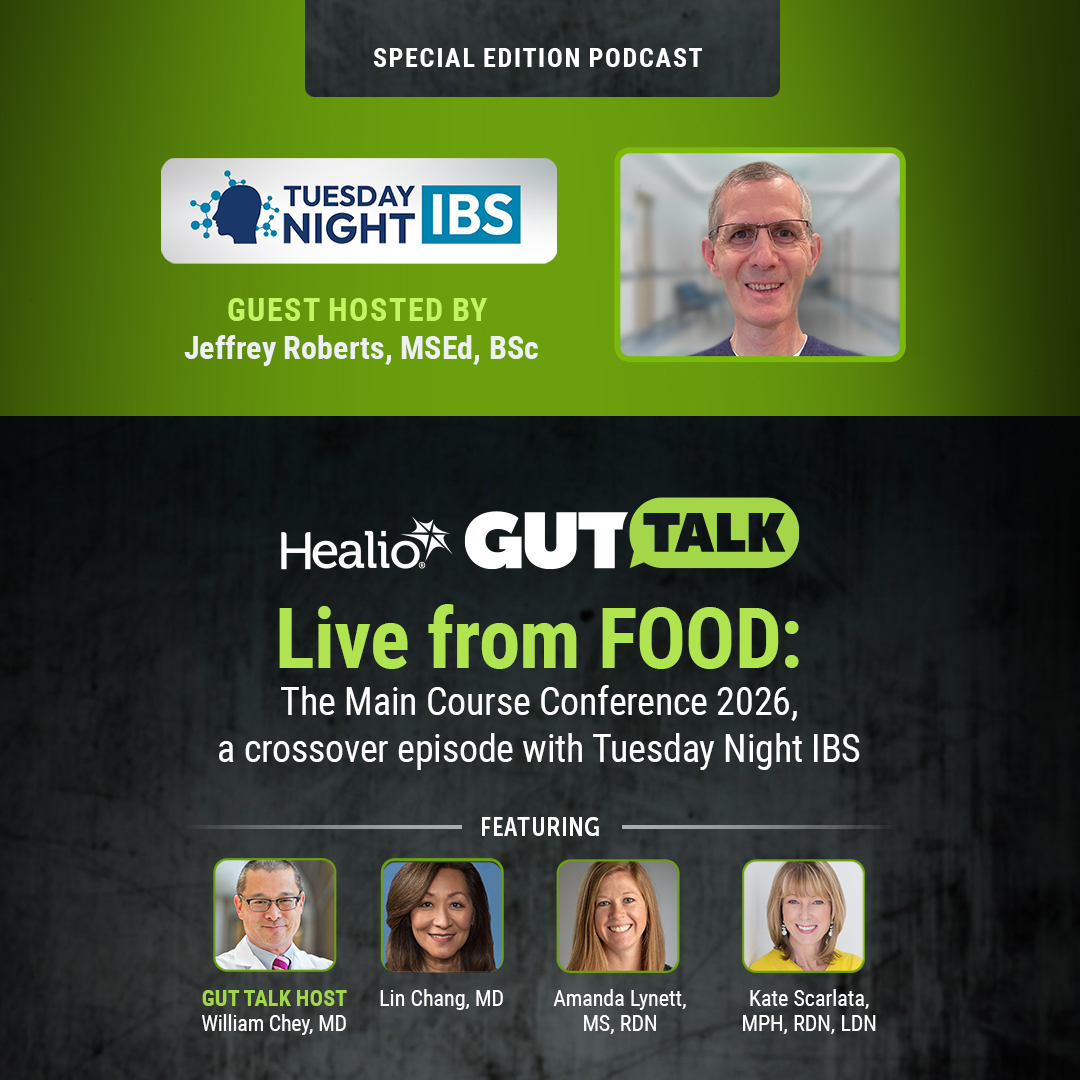 TuesdayNightIBS's tweet photo. 🎙️ Live podcast Food: The Main Course Conference w/@HealioGastro @umfoodoc @LinChangMD @KateScarlata_RD Amanda Lynett RDN @ibspatient
discuss careers in support of patients 🔹 Managing the diet paradigm shift? 🔹 Advice do you have for residents &amp; fellows? https://t.co/69NvJt3tWC https://t.co/rVQxcAxYMm