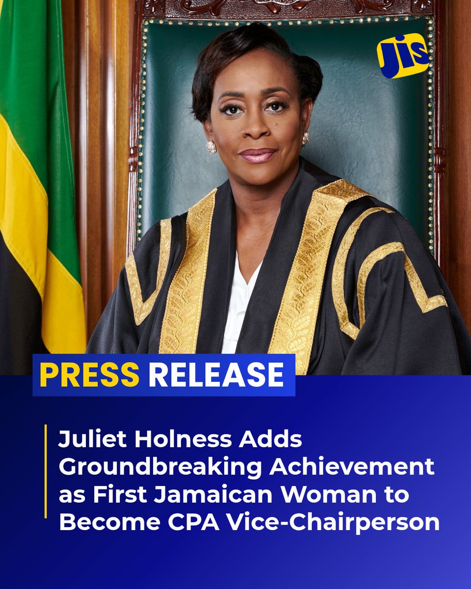 Juliet Holness Adds Groundbreaking Achievement as First Jamaican Woman to Become CPA Vice-Chairperson