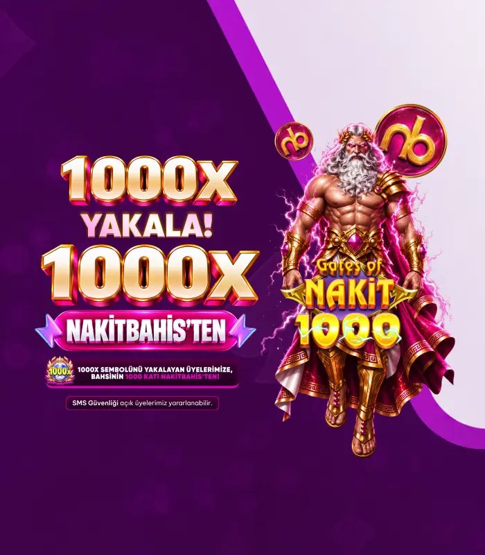 NakitBahisETK's tweet photo. Nakitbahise özel olan Gates of nakit 1000 oyununda 1000x yakalayan herkese 1000x bizden hediye detaylar ve daha fazlası için vakit kaybetmeden aşağıdaki linkten üye olup sende ailemize katılabilir ve yüksek kazançlardan faydalanabilirsiniz 

https://t.co/asU11V8KA1

#slot #nakit https://t.co/Rv5SrqPu3H