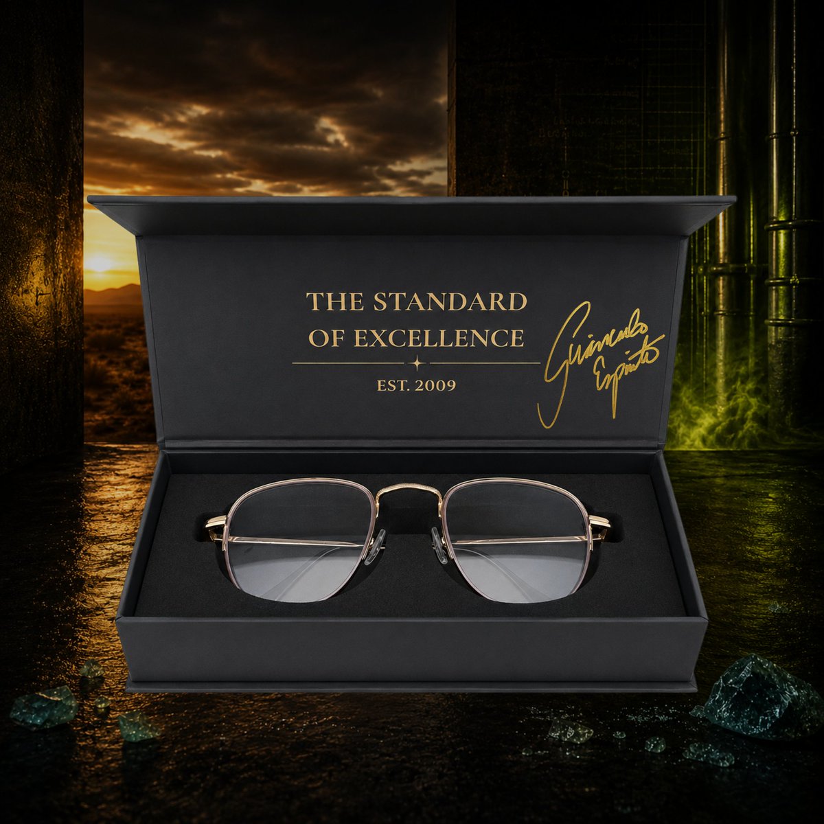 quiethandfilms's tweet photo. Some things are instantly recognizable. 👓

For the next three weeks only, I’m releasing something very special for those of you who have followed my journey all the way back to Albuquerque.

A limited-edition Glasses Collectible, inspired by an unforgettable look — with every collectible presented in a custom box personally hand-signed by me.

I created this specifically for the fans, and when the three-week collection closes, it will not be available again.

Available now. LINK IN MY BIO or visit https://t.co/BnoWGUqCmh

And remember… A man provides.