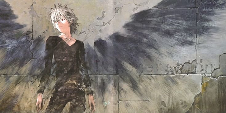2kawaii4kaworu's tweet photo. Angel with a shotgun https://t.co/LivgjnWZTx