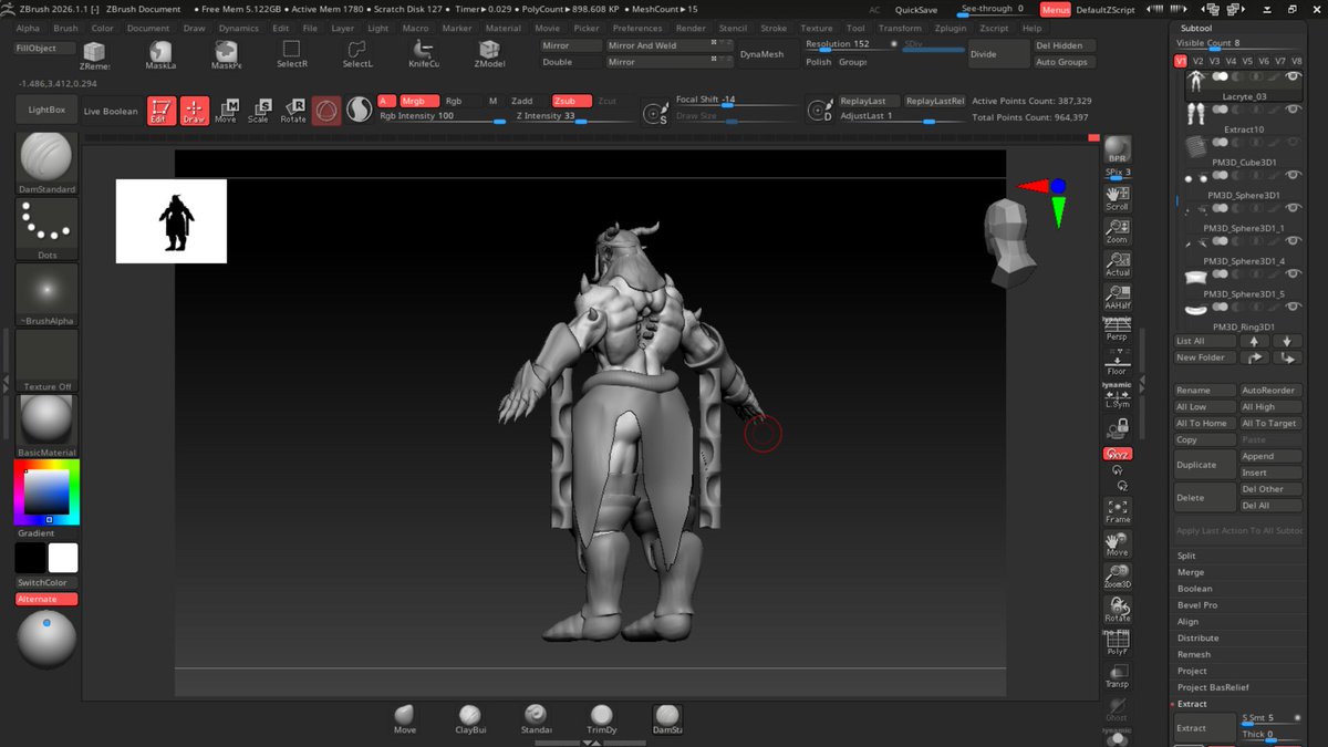 NikoTaurum's tweet photo. Day 3.5: Basic armor parts, chains, leg muscles, hair etc.

It's my day off and I think its better to use it to the fullest

Tomorrow I'll start on tertiary forms of the body and maybe on some armor as well. https://t.co/gQErvctFl0