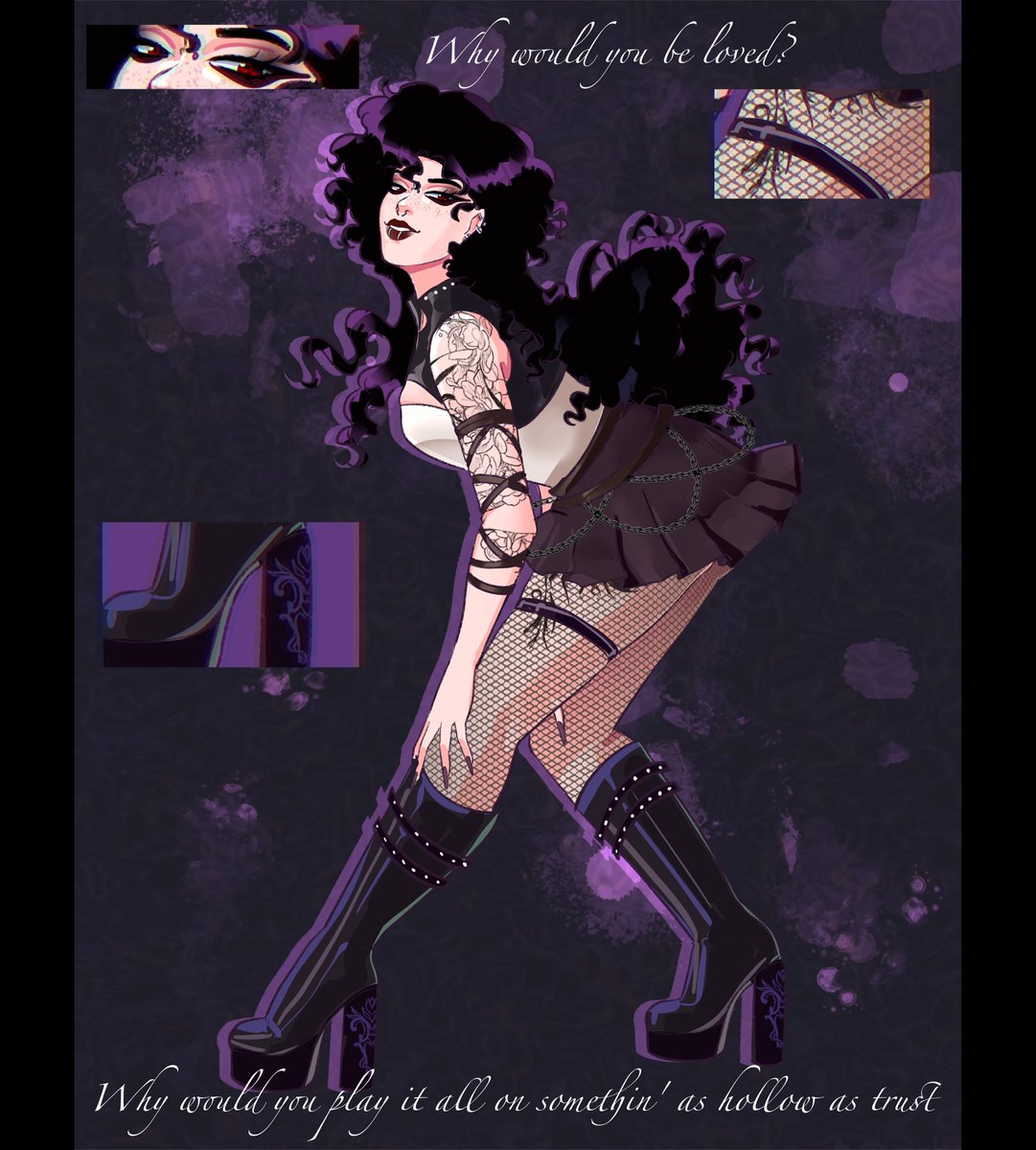 bah_DuArt's tweet photo. ta rolando trend e a minha rainha do rock quis participar tbm hihi

#digitalart #art #commission #oc https://t.co/9rlwL5thG1