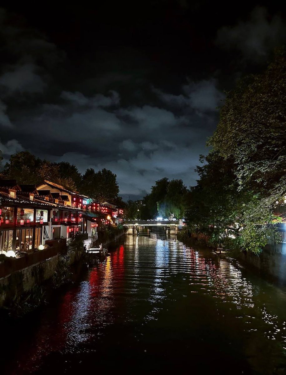 3rdNswer's tweet photo. 杭州的夜晚很美，但是并没有驱散我的坏心情，熙攘的人群中我谁也不认识，自己给自己拍照的时候眼眶红了，觉得自己好可怜，以往我最期待一个人享受周末的夜晚，在家里微醺，但你走到满是人的地方，孤独感就会袭来，因为我看到成双成对的人，我真的很怕孤独。 #杭州 https://t.co/jWShIxrFSp