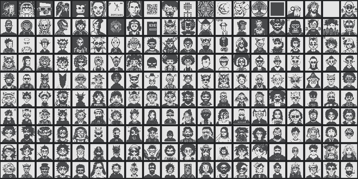 serc1n's tweet photo. In February we decided to bring something fresh to the table. 

Launched 1-bit pixel art pfp collection called Normies.

There were 10,000 Normies in first week, each minted for $9. Then we launched canvas as we planned before launch.

People started to burn Normies to customize their Normies. This is not only burn mechanism, it's collectively curating the collection. 

What you see in this grid is customized Normies. It means for each Normie you see in this grid, at least 1 Normie sacrificed. 

Total burn count? 2718.
According to today's price it's 570 ETH ($1.5M)

When we first launched Normies, there have been many posts, replies saying "They look weird. They are AI generated. Low key pixel art". 

And of course Normies were created incomplete for a reason: to give collectors freedom to imagine, look differently to a pfp. As a result of it, people choose to burn and change pixels of their fully on-chain pfps.

to give a bold example: @AdamWeitsman burned 400+ Normies. As a result of these burns he holds the most iconic collections in NFTs:

Larva Labs
Beeple
A.C.K.
Jack Butcher

All the artists in this list; used same grid size, 40x40, used same 2 colors, used same smart contract to create their artworks.

As long as the Ethereum blockchain is live, Normies will be here. 

Fully on-chain programmable canvas on the Ethereum blockchain.

NORMIES.