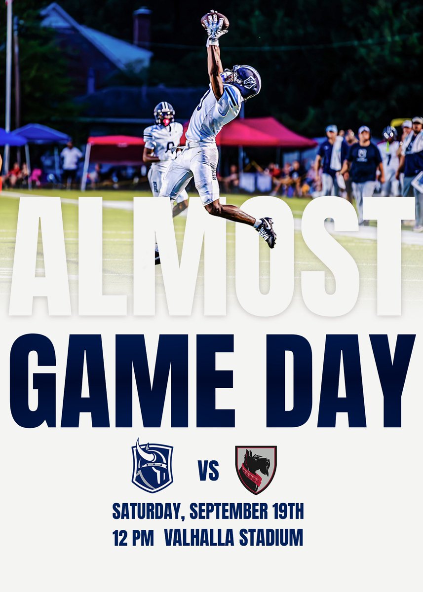 BerryFootball's tweet photo. “It’s almost game day! T-minus 20 hours till kickoff! 

#BUILD #d3fb” https://t.co/p2YuOmAGrs