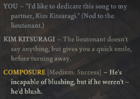 d1ewild's tweet photo. I HATE THIS GAME I HATE THIS GAME I HATE THIS STUPID ASS BAIT GAME I HATE GAY PEOPLE I HATE HARRY DU BOIS I HATE THIS GAME I HATE ZA/UM I LOVE KIM KITSURAGI I HATE THIS GAME https://t.co/XyjpiUSYwV