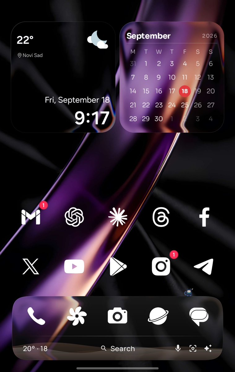 vukandric's tweet photo. Show me your home screen https://t.co/XGazzZn5AZ