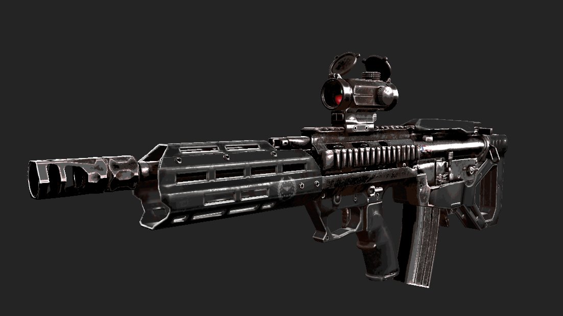 Tsar_Games's tweet photo. Anti Mutant Bullpup M4 https://t.co/WqQywMtq7i