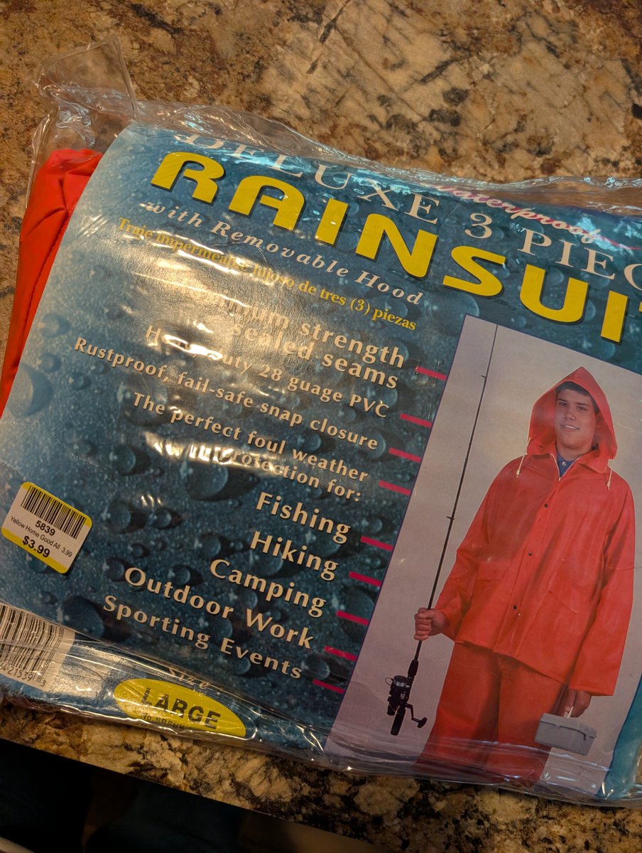 SaraDeckerepcf's tweet photo. Well the package says sporting events so this should work 🌧️☔ Not sure how I feel about wearing orange though!!  😳 Supporting the Cards, rain or shine! 

#FN5GL #Entry https://t.co/pCJnmQcDx7