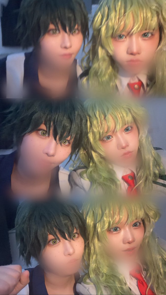 i_am_nemu0088's tweet photo. @noaaace 🥦
双子でコスプレ👯‍♂️♡ https://t.co/6VIcabMWho