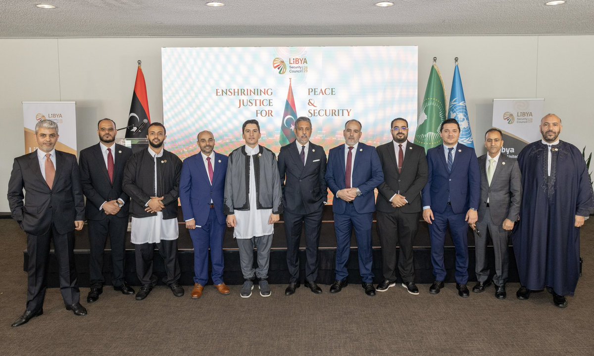 TaherSonni's tweet photo. #ليبيا تعود إلى الساحة الدولية 🇱🇾
#ليبيا جسراً بين الأمم…
فخور بإنطلاق حملة ليبيا للترشح للعضوية غير الدائمة في مجلس الأمن للأمم المتحدة للفترة 2028–2029، تحت شعار:

«تكريس العدالة من أجل الأمن والسلام»

بالنسبة لليبيا، فإن هذا الترشح يتجاوز مجرد الحصول على مقعد؛ فهو فرصة لفتح فصل جديد والعودة إلى الساحة الدولية بصوت فاعل وبنّاء، يستند إلى التجربة في مواجهة التحديات، وينادي بالعدالة والسلام.

ومع انطلاقنا في هذه الرحلة المهمة، نتطلع إلى دعم جميع الدول الأعضاء في الأمم المتحدة، وإلى العمل معاً لتحويل الحوار إلى عمل ملموس، والتحديات المشتركة إلى حلول جماعية. 🇱🇾🇺🇳