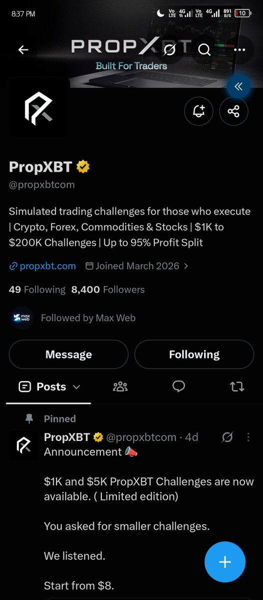 PrincetonN58405's tweet photo. @FawkesTheGreat @propxbtcom Done ✅✅ 
UID: 8156774 https://t.co/rkI4g0SDFI