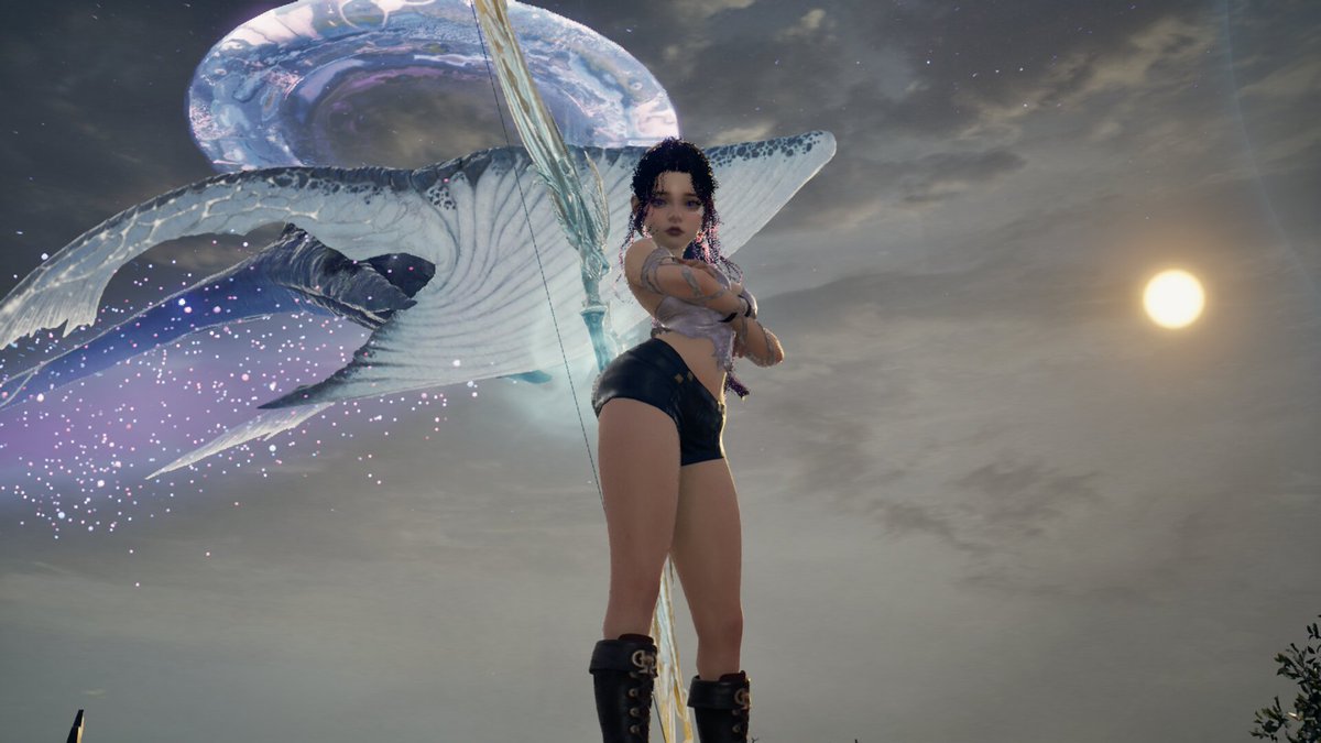 demon_hunterfh's tweet photo. Have you seen the whale in the sky today? 

#aion2 https://t.co/EQwH8OEHYD