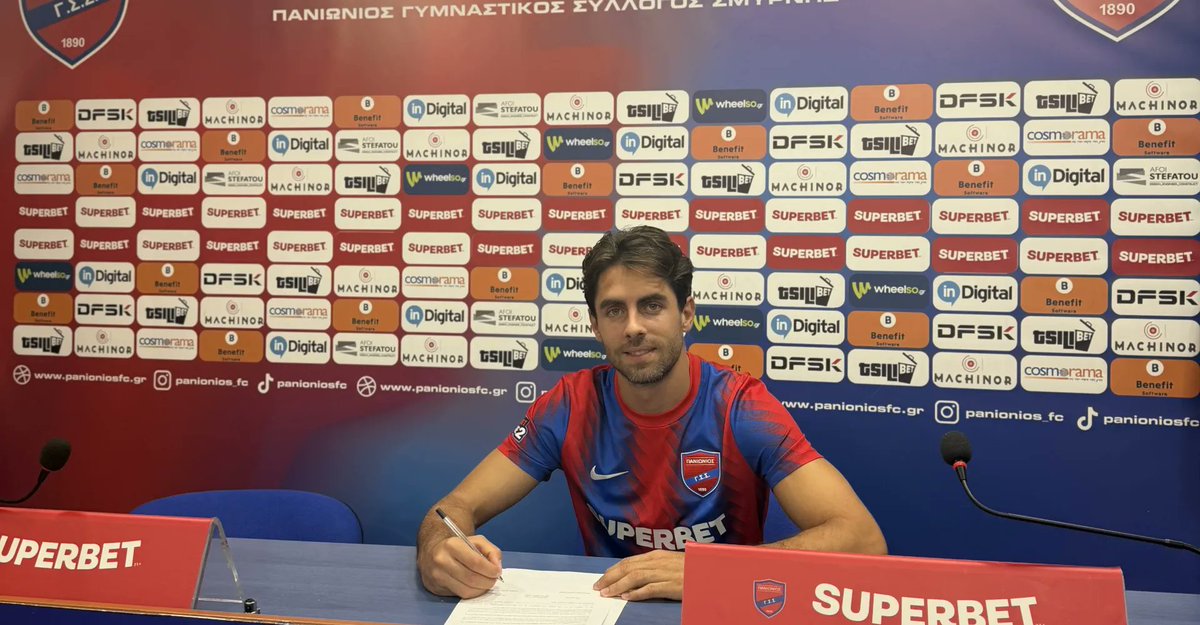 solofichajes123's tweet photo. 🚨OFICIAL🚨
El delantero de 34 años Rubén Sobrino ficha por el Panionos de la Segunda División de Grecia

▪️Llega libre al estar sin equipo tras salir de la @CyDLeonesa en junio después de su descenso

#españolesporelmundo https://t.co/ZRkakTouru
