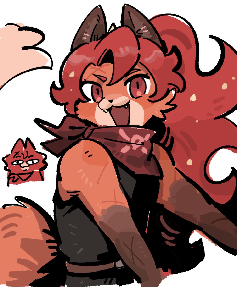 sugaraxolotl2's tweet photo. 🦊
#chilipeppercookie
#cookierun https://t.co/3BeTohnpis