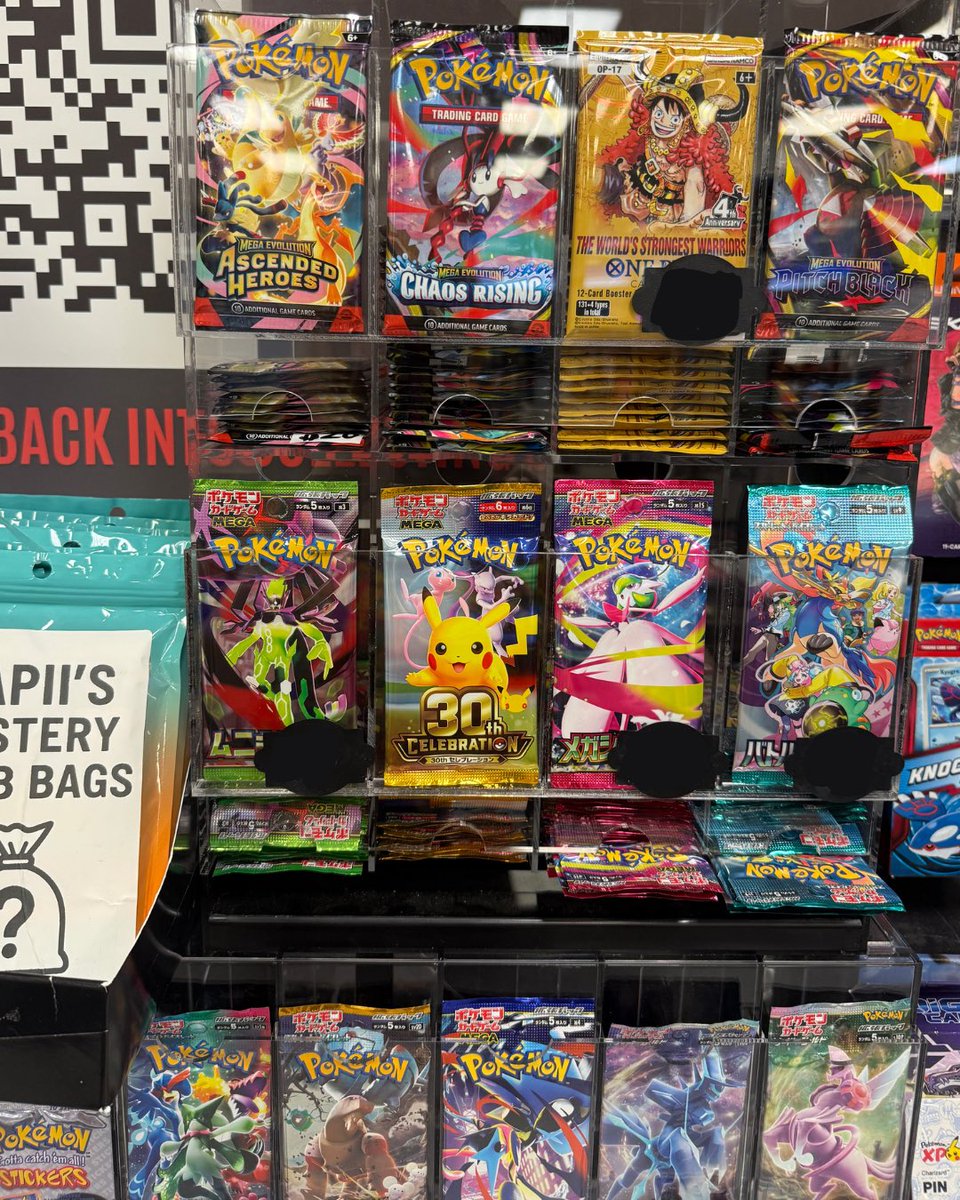 PapiisCards's tweet photo. Who’s looking for 30th anniversary?? Come get it at Papii’s cards and collectibles!!! #30thanniversary #pokemon #grandrapids #papiiscards https://t.co/YlBtDQOm89
