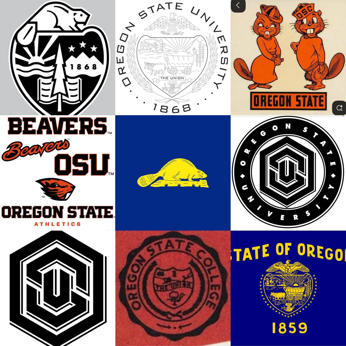 BeaverStateBeav's tweet photo. Boise State’s killing it w/ helmet designs/decals lately. We also saw a launch of a brand new SDSU logo this past week.
Makes me think, we were spoiled w/ the beautiful Beavers script white helmets, but what’s next?
Which decal, new/old, would you like to see next for the Beavs? https://t.co/wxaM33RovE