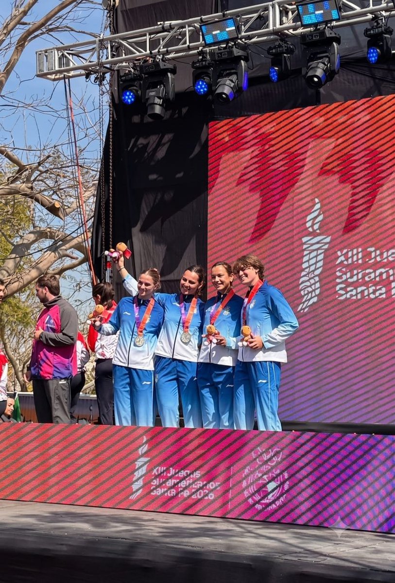 VivamosVL's tweet photo. Y seguimos sumando medallas.🥈 

Katia Baluzzo, logró el segundo puesto en Cuatro Remos Largos sin Timonel Femenino junto a Elena Cerrudo, Iara Simonitti y Catalina Deandrea.¡Felicitaciones a todo el equipo!🙌 

#JuegosSuramericanos2026 https://t.co/rBRPmGIM7u