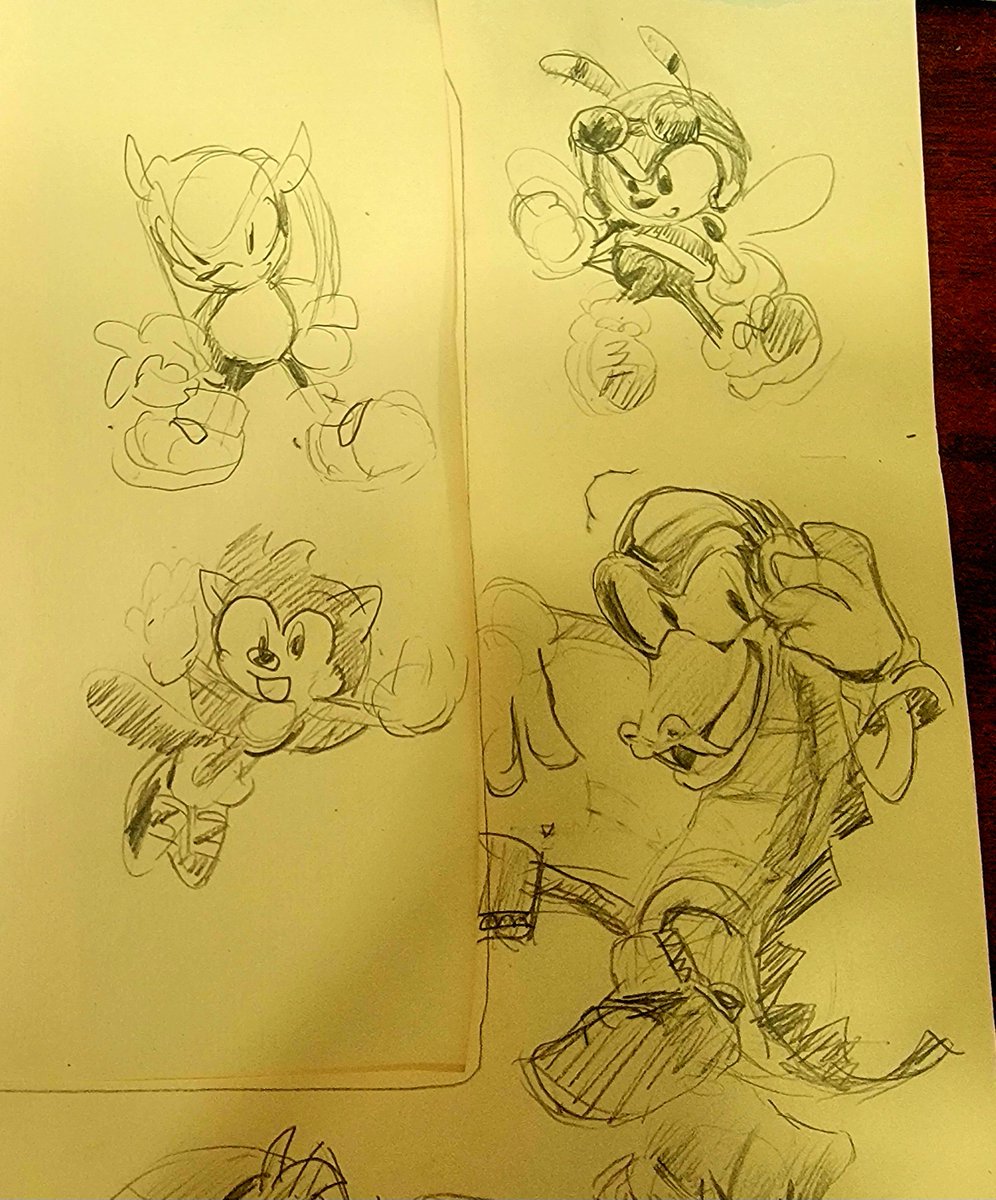 Mypik0's tweet photo. Classic sonic team https://t.co/8OdnXGhTce