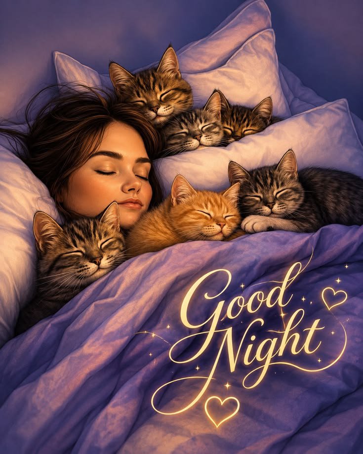atayzhra's tweet photo. Good night! 🌙✨ May your dreams be filled with peace, love, and sweet moments. 🐾❤️
#GoodNight #SweetDreams #Cute #Cats https://t.co/x4n0Cks8Tr