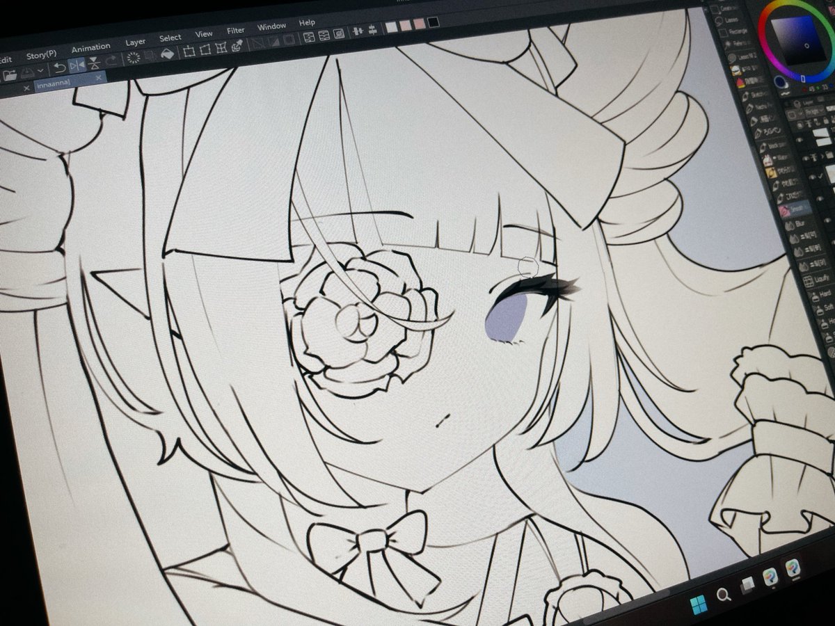 tundrea_illust's tweet photo. Wip wip 💜 https://t.co/cmawvWxN7V