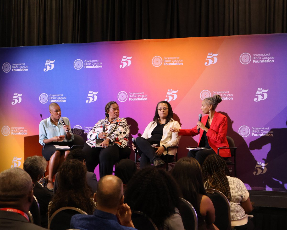 FousheeforNC's tweet photo. Thank you to everyone who attended my @CBCFinc Annual Legislative Conference panel with @SymoneDSanders, @MayaWiley, @1NadineSmith, and Nikki Pope of NVIDIA on protecting civil rights in the age of AI! https://t.co/d3xvJ64hit