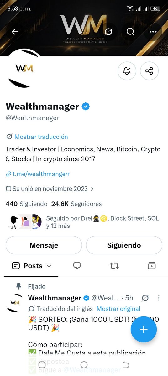 Sami712_'s tweet photo. @Wealthmanager Excellent prize. Thank you for your generosity, you are wonderful! 🫶 https://t.co/u3PPBDhTrK
