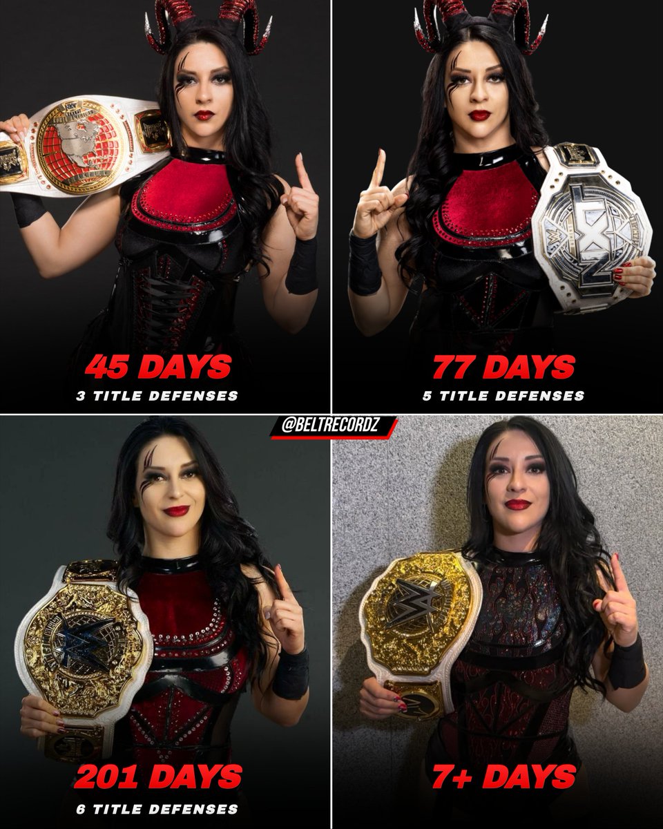 beltrecordz's tweet photo. Every Championship Reign of Stephanie Vaquer in WWE.. https://t.co/doOePrqbAH