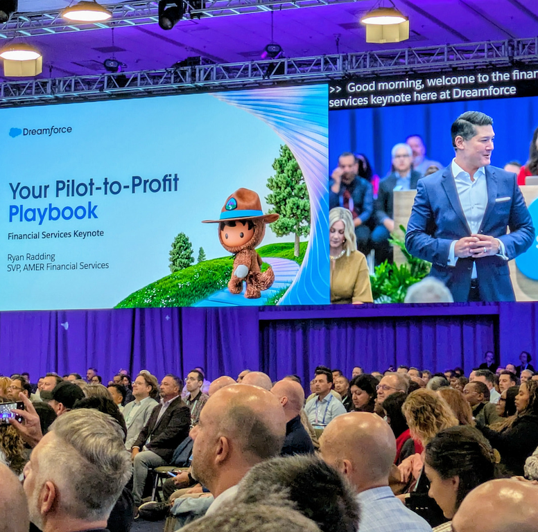 MainManagement's tweet photo. With @Dreamforce in our backyard this year, it meant a front-row seat to where AI in financial services is headed next.

Our lens was simple: where can this rapidly evolving technology help us work smarter and create more capacity for advisors, while strengthening the judgment, interpersonal relationships and partnerships that define Main?

Thanks for having us @salesforce for three days of ideas, innovation and plenty to bring back to HQ.